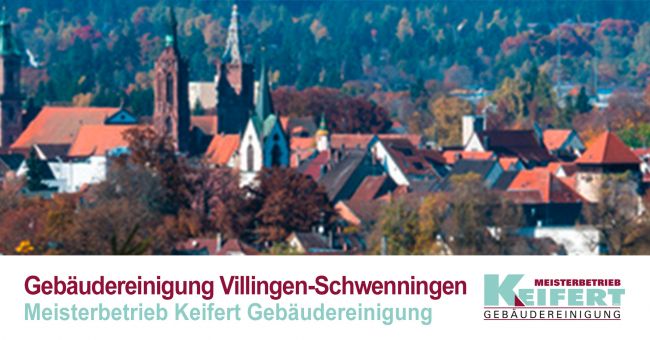 Gebäudereinigung in Villingen-Schwenningen der Keifert GmbH