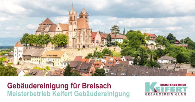 Gebäudereinigung für Breisach der Keifert GmbH